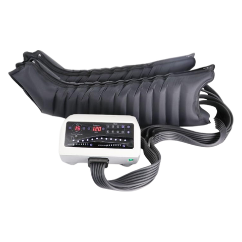 Gliding Wave 12 - intermittent pneumatic compression massager with leg cuffs