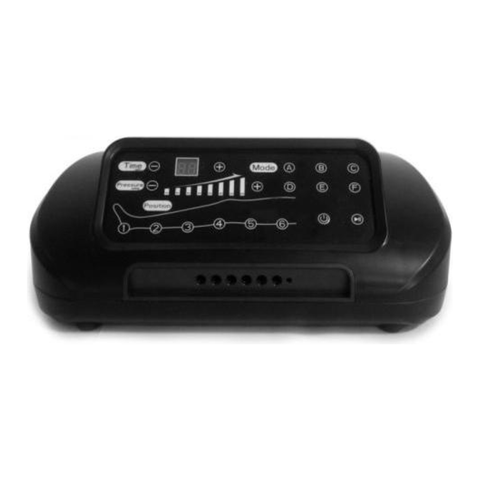 Gliding Wave Massage 6 PREMIUM - intermittent pneumatic compression massager with trouser cuffs